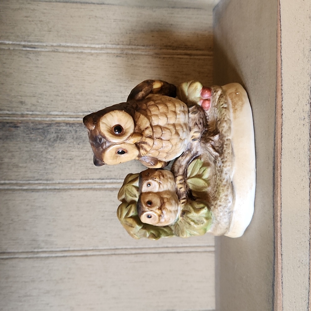 Vintage Home Interiors Owl Figurine